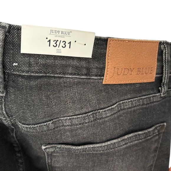 Judy Blue Jeans High Waist Skinny Fit Black Wash Size‎ 13/31 NEW WITH TAGS - Picture 6 of 8